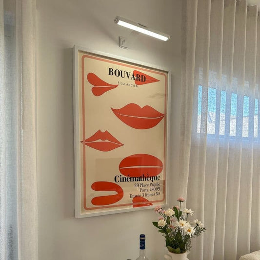 Led uppladdningsbar billampa