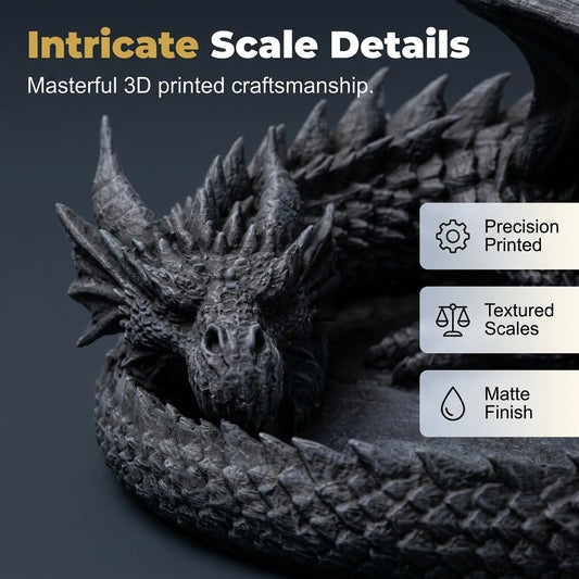 🐉Dragon Guardian 3D-printed storage tray - The Dragon’s Treasure!