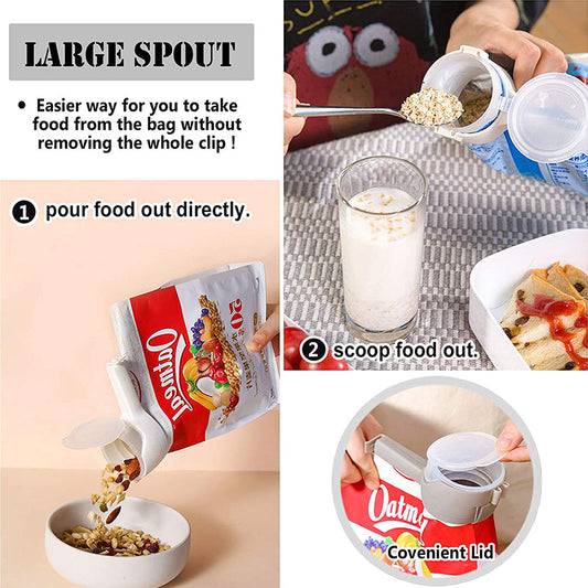 Clips för matpåsar av plast (4 st)