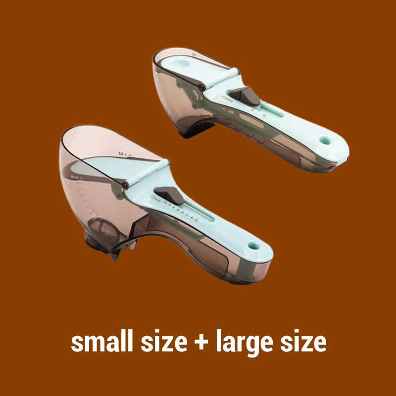 Justerbar graderad mätsked