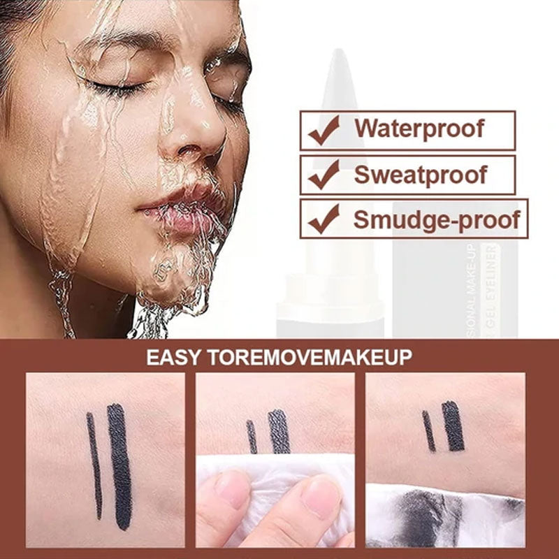 Vattenfast matt snabbtorkande eyeliner