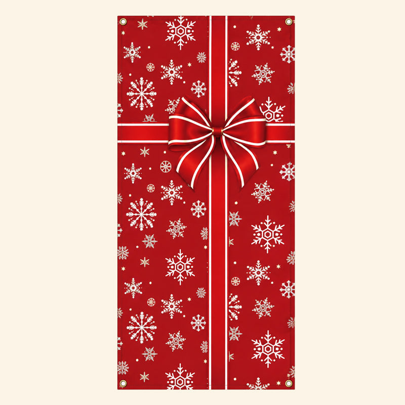 🎄New Christmas Door Cover – Festive Holiday Party Decoration & Door Curtain