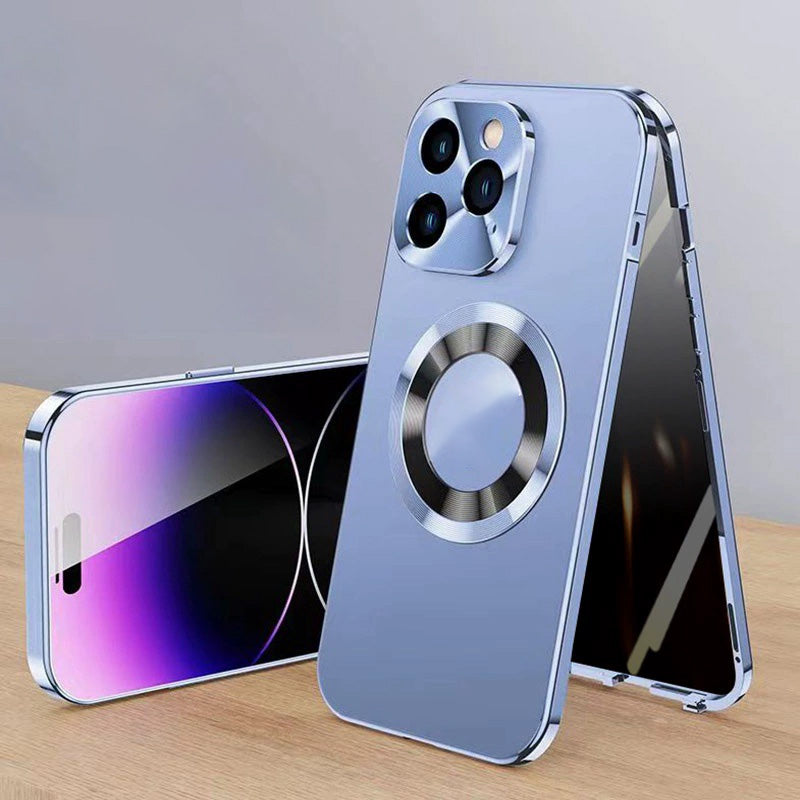 Anti-Peep-Kort Magnetiskt Mobiltelefonfodral