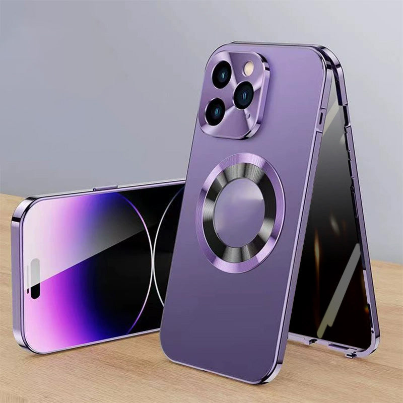 Anti-Peep-Kort Magnetiskt Mobiltelefonfodral