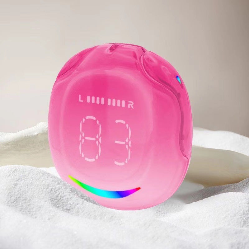 Bluetooth-headset i örat med lång livslängd och digital display