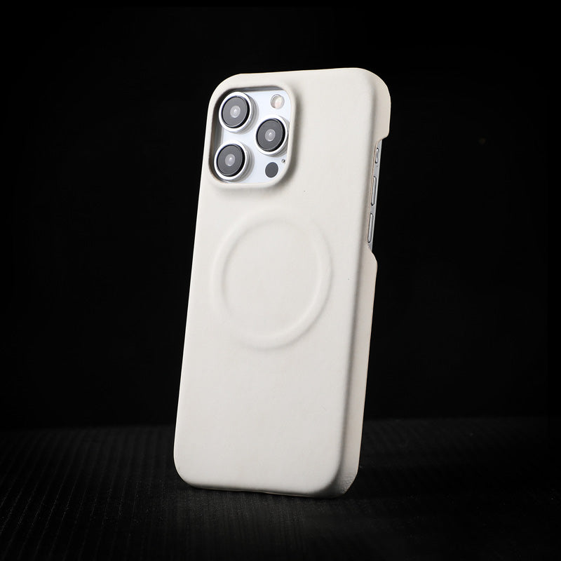 HudvÀnligt Magnetiskt Telefonfodral I Halvpack Av Lammskinn