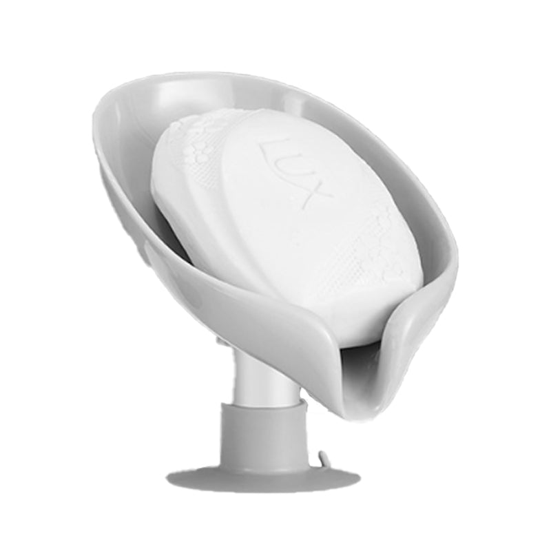 Leaf sugkoppsställ för tvålavrinning