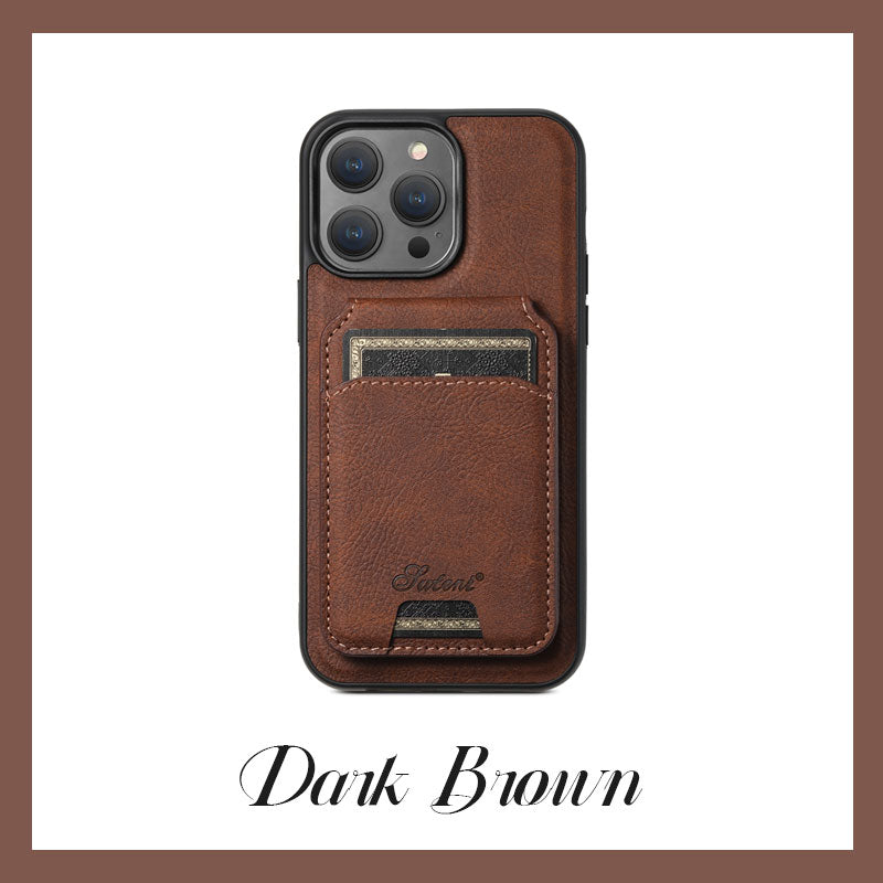 Magnetisk korthållare Mobiltelefonfodral