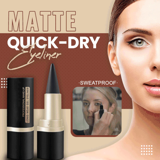 Vattenfast matt snabbtorkande eyeliner
