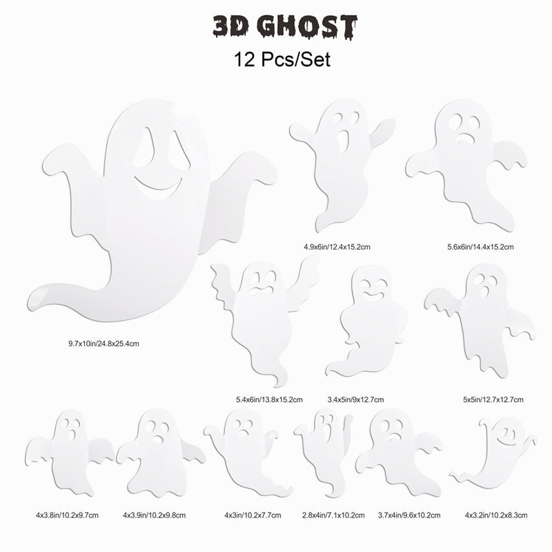 🦇 Halloween 3D Lighted Bats