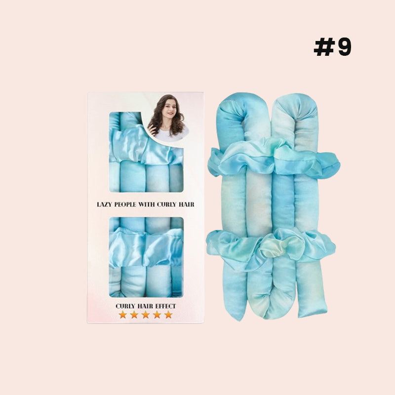 đž Satin Heatless Curling Rod Kit - enkla lockar, en hĂ„rvĂ€nlig skönhetshemlighet!
