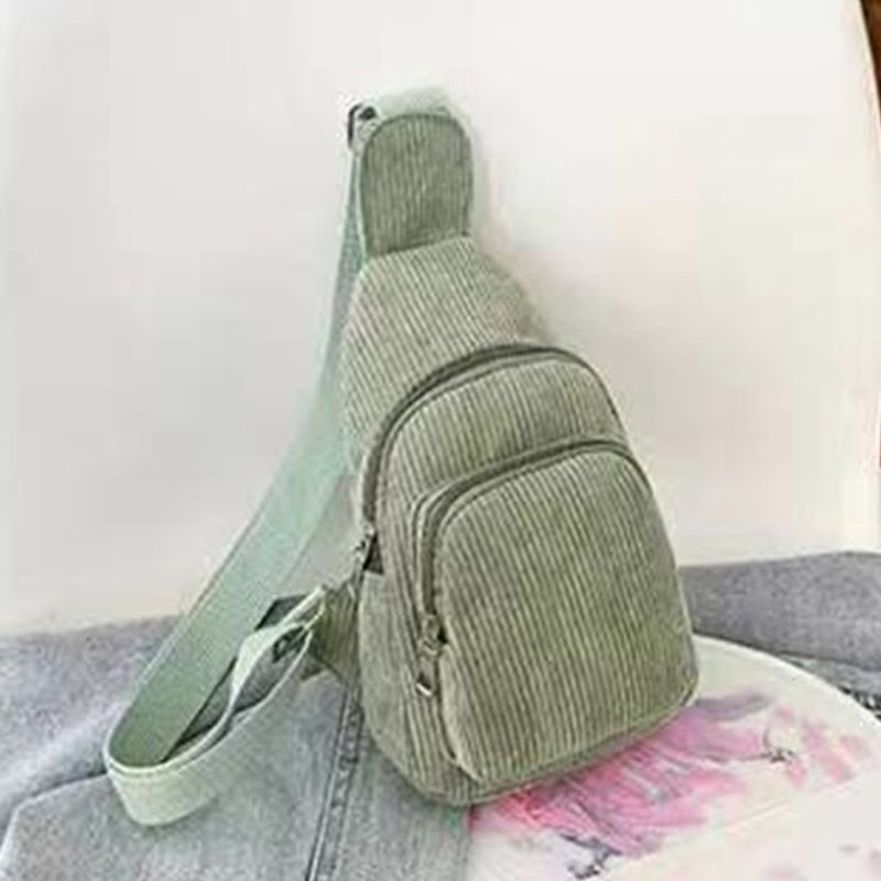 Enkel Enfärgad Crossbody-Väska