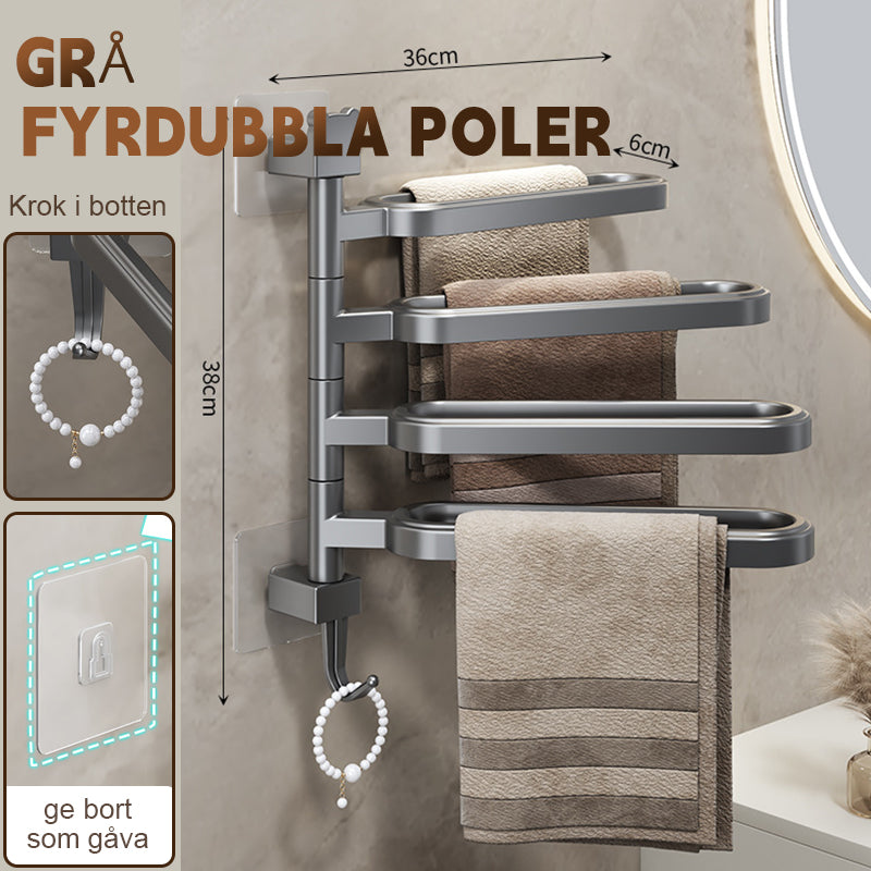 Vridbar Handdukshängare