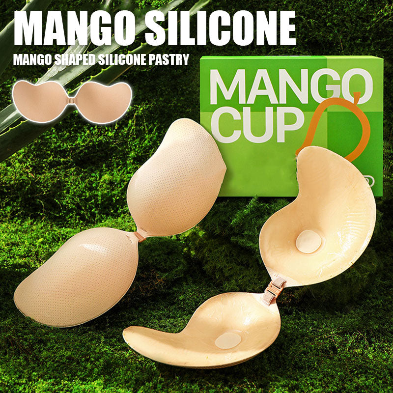 Mangoformat silikonbröstplåster