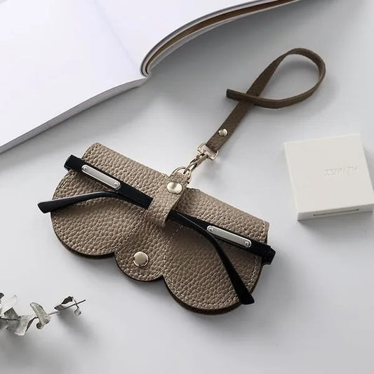 Soft PU leather glasses case 👓️