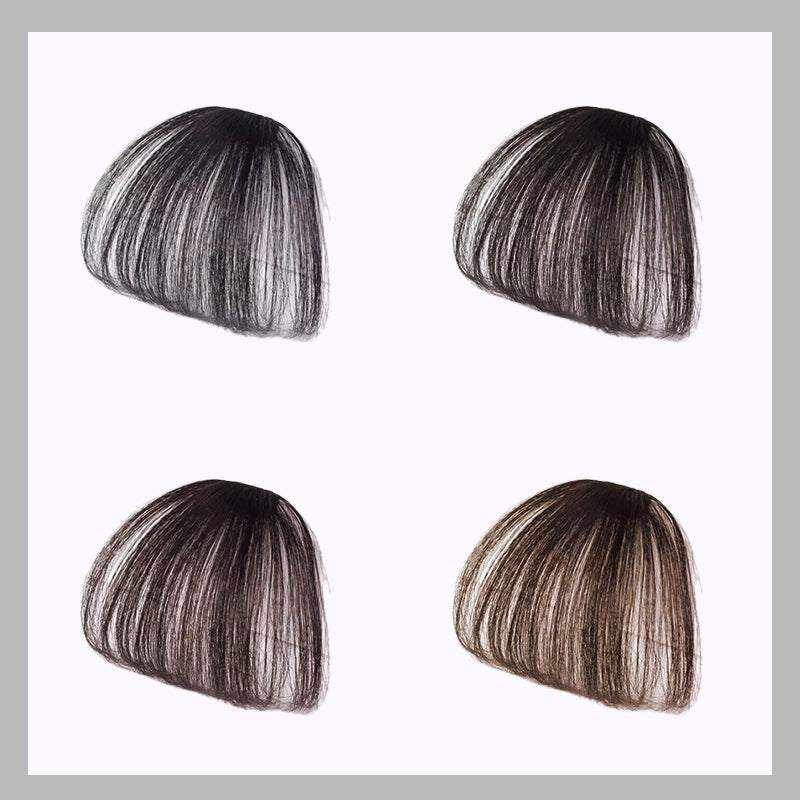 100 % människohårförlängningar med luftklämmor / lugg peruk hårnål