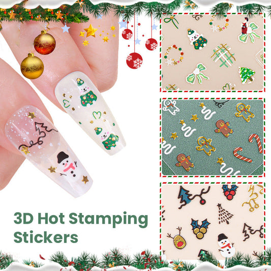 Nya julnagelklistermärken/New Christmas Nail Stickers
