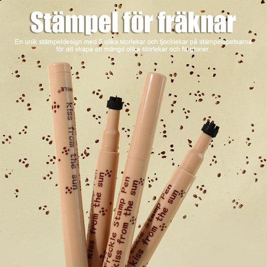 Naturlig imiterad fräkenpenna