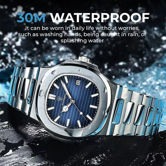 Vattentät Ultra Slim Herr Quartz Watch