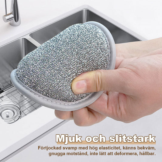 Dubbelsidig Silversvampservett