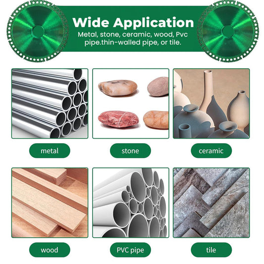 Multifunktionell komposit diamantsågklinga