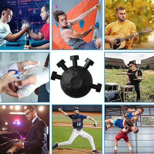 Bollformade fingergrepp