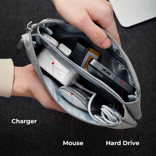 Dubbellagers Multifunktionell Förvaringsväska