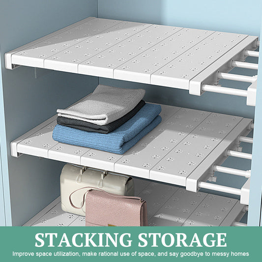 Skruvfri Utdragbar Förvaringshylla