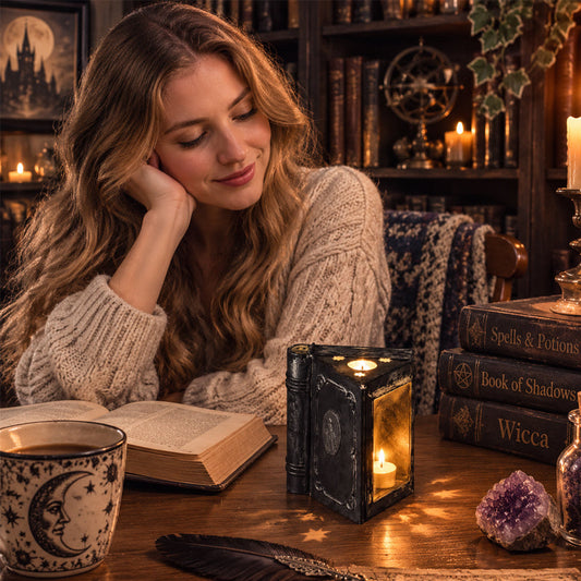 🔮Magic Book Candle Box