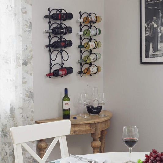 🍹Väggmonterat multifunktionellt vinställ 🍷