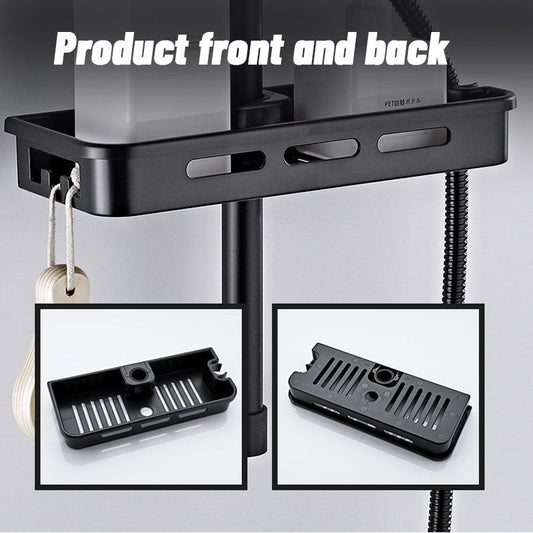 Hållare för stansfri bricka för badrum