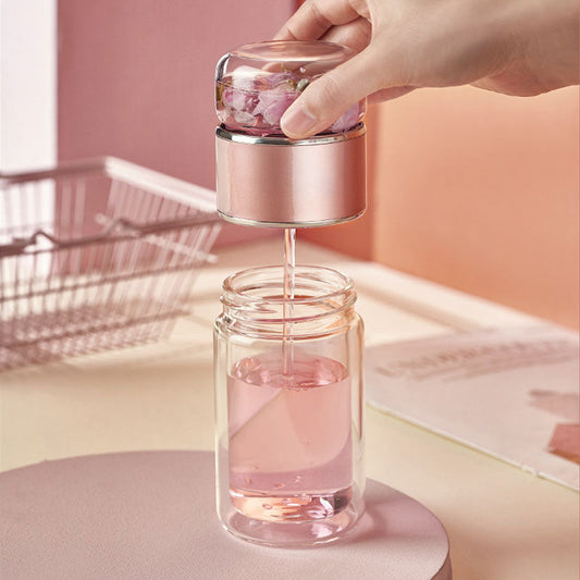 Te- Och Vattenseparerande Glaskopp