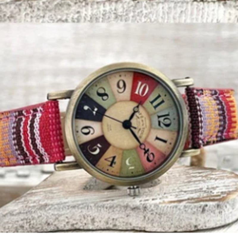 Boho hippie steampunk klocka đŻđ„