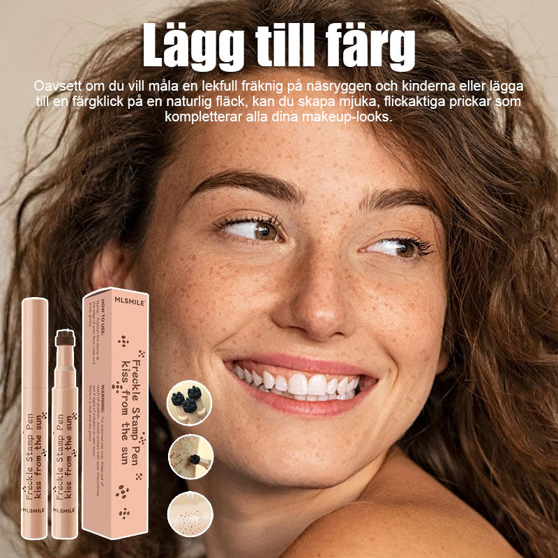 Naturlig imiterad fräkenpenna