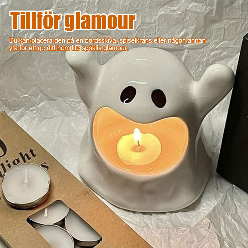 Halloween Dekoration Led Elektronisk Svart Och Vitt Spökljus