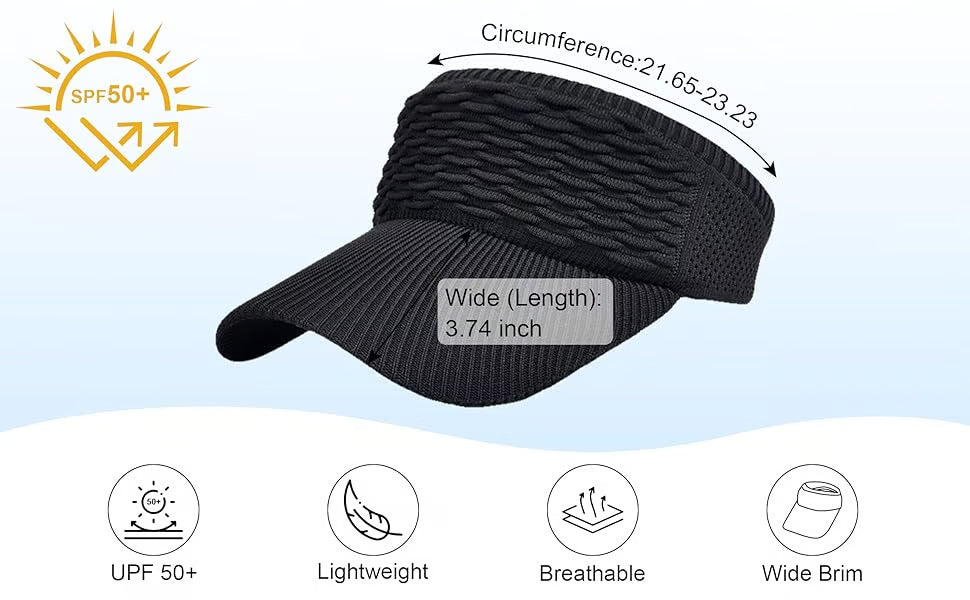 🧢Women's High Ponytail Sun Visor Hats☀️