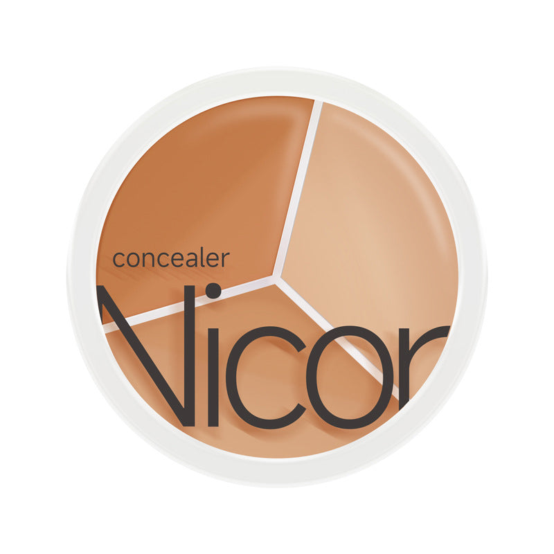 3-färgad Concealer Cream