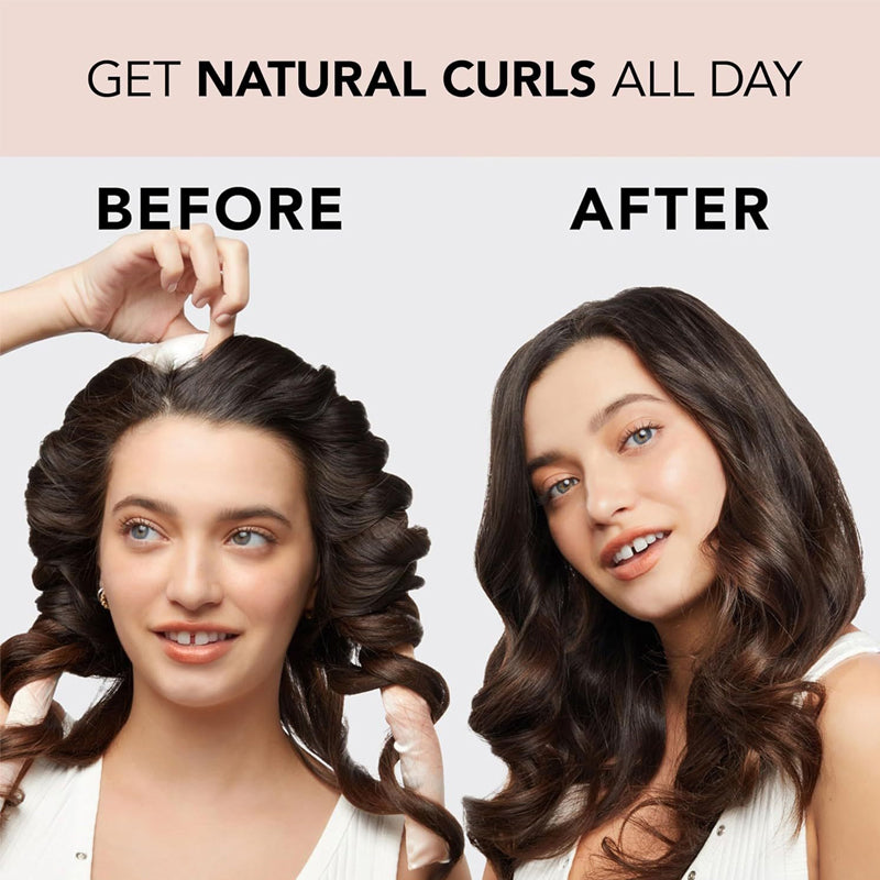 đž Satin Heatless Curling Rod Kit - enkla lockar, en hĂ„rvĂ€nlig skönhetshemlighet!