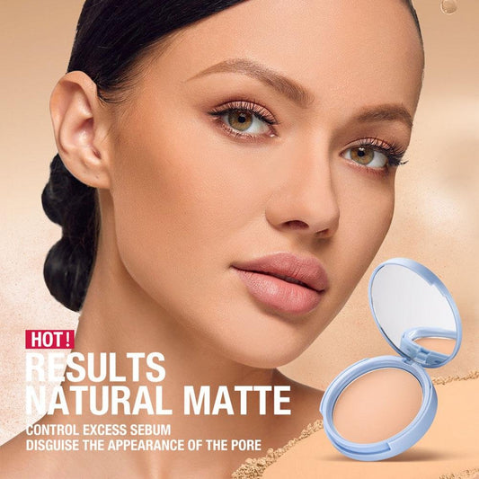 Kompakt puder för matt perfektion