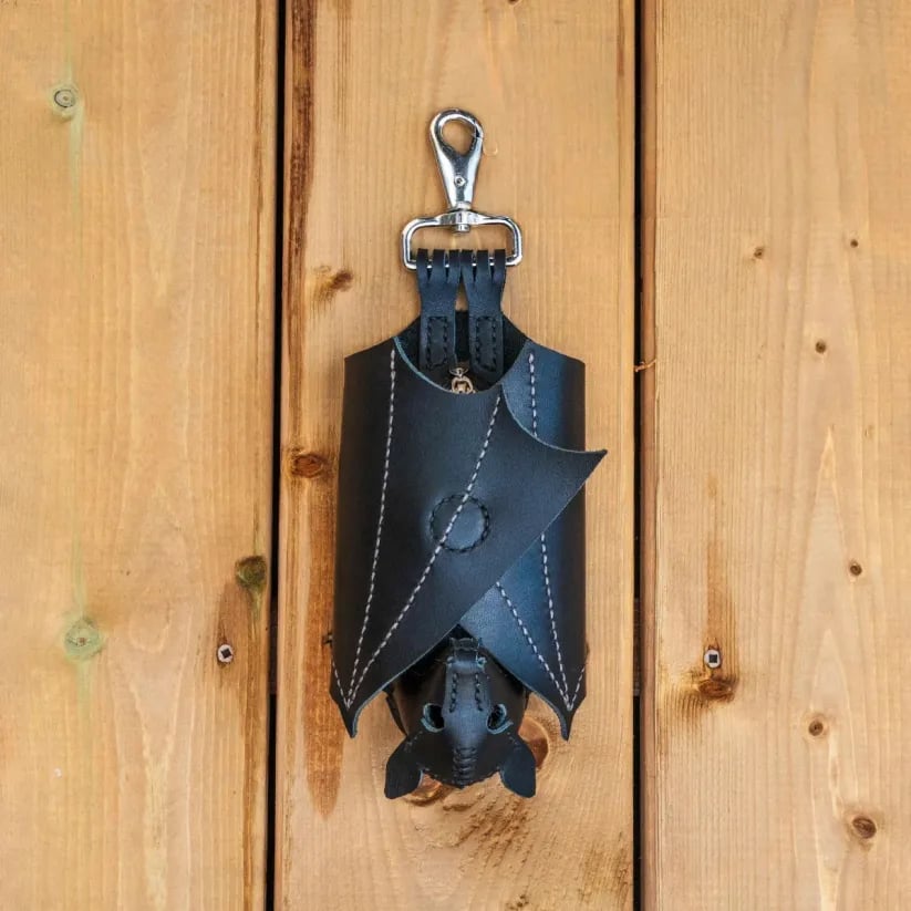 🦇Gothic Design Leather Bat Coin Purse
