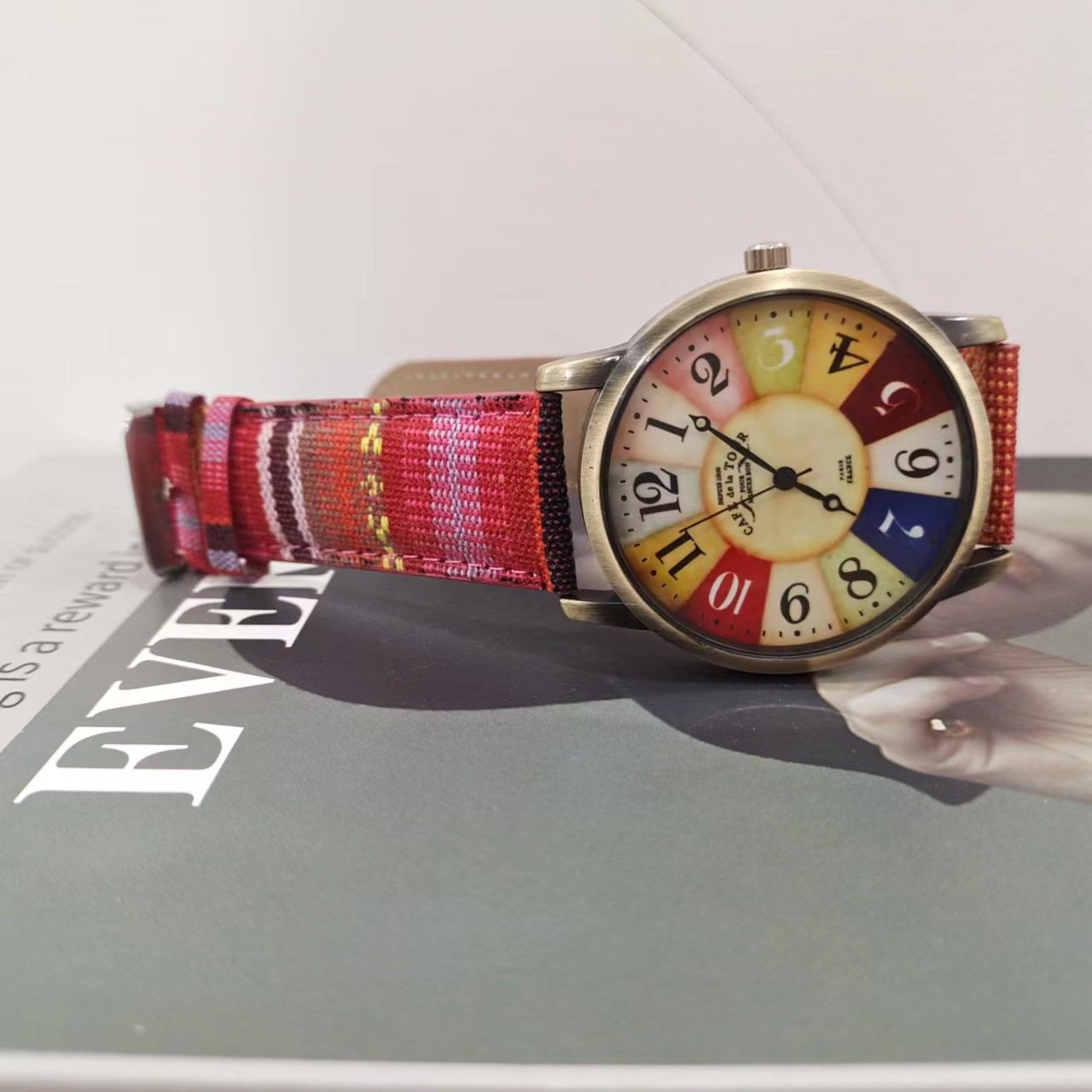 Boho hippie steampunk klocka đŻđ„