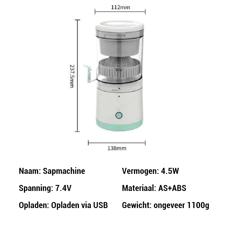 đ„TidsbegrĂ€nsat erbjudande! 50% rabattđ„ BĂ€rbar Usb Mini Elektrisk Laddningsbar Mixer