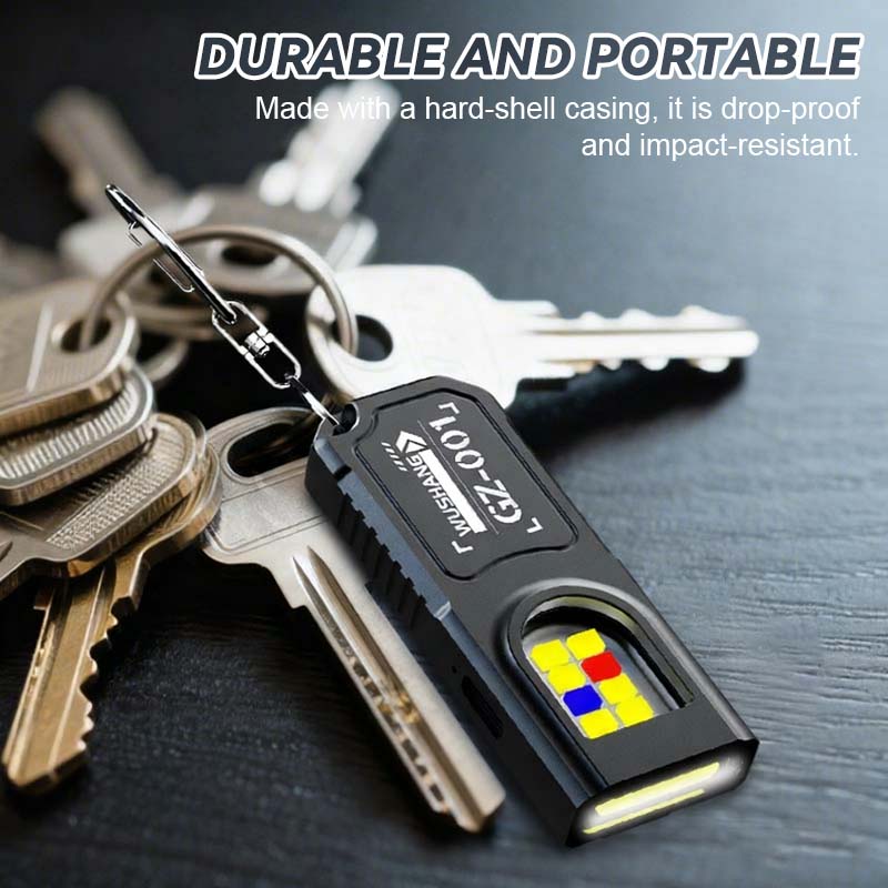 đ Mini-nyckelring med ficklampa