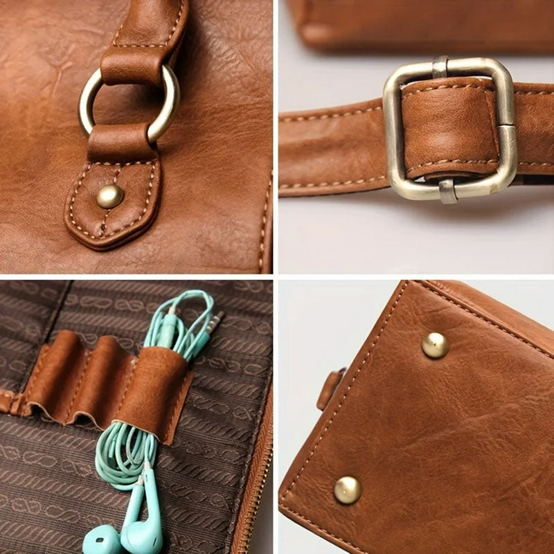 Bärbar Crossbody-Väska Med Stor Kapacitet