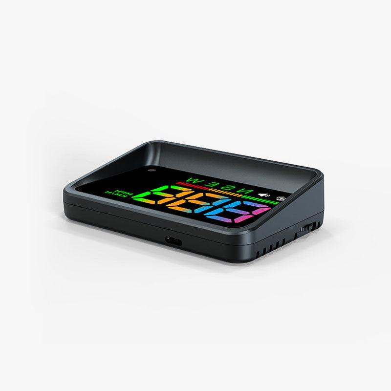 Bilens head-up-display (HUD)