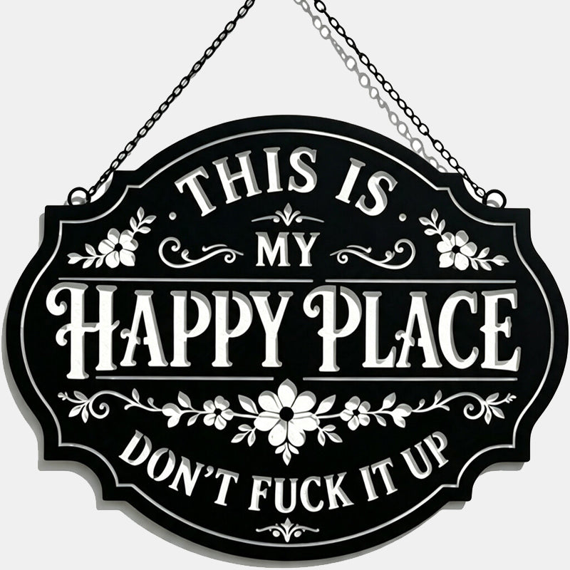 Wipe Happy World Wall Decoration Card