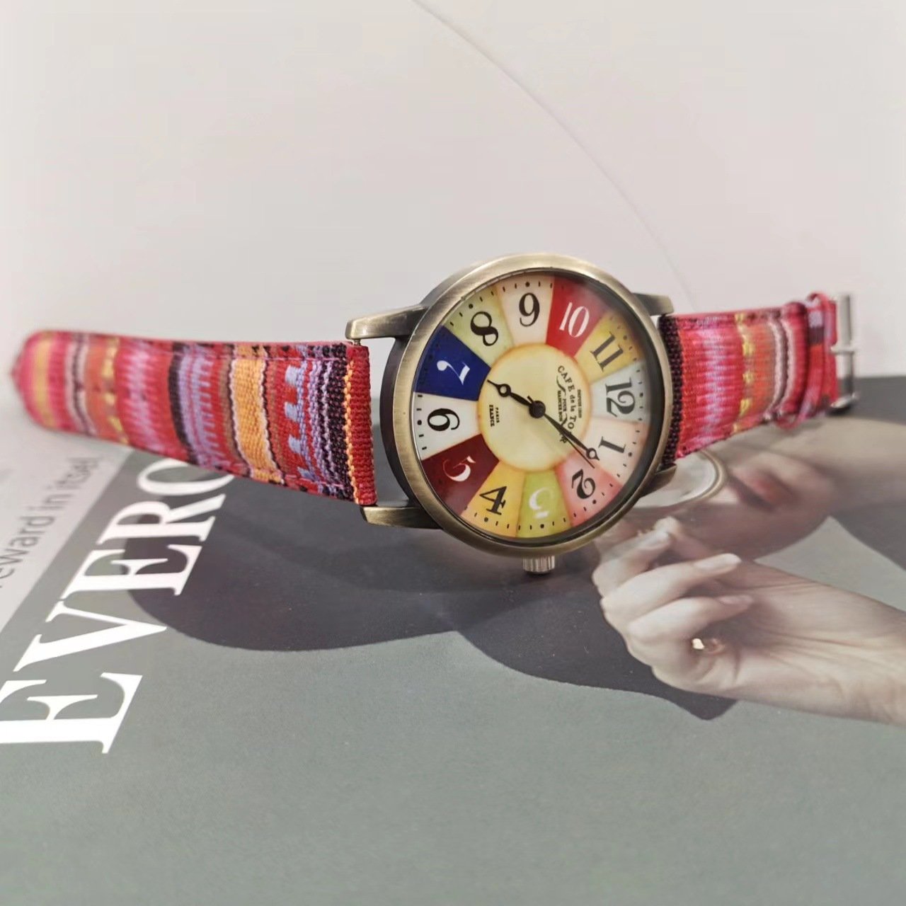 Boho hippie steampunk klocka đŻđ„