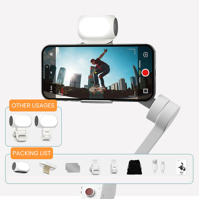 Mobiltelefon pan/tilt fill light/Mobile phone pan/tilt fill light