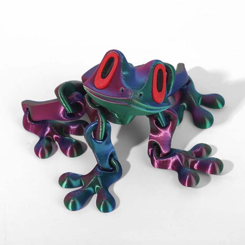 3D-tryckt magnetisk grodkylskåpsmagne