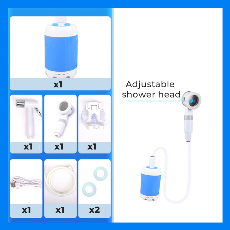 Elektrisk utomhusdusch